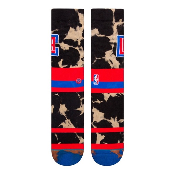 Stance Los Angeles Clippers Acid Wash Crew Socks - Picture 2 of 5